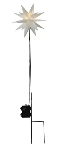 LED Weihnachtsstern 25 cm mit Timer