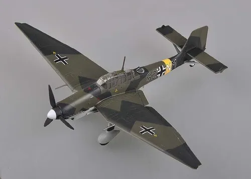 easy Model Fertigmodell Junkers JU 87D1 Stg. 3, 1943 1:72 Modellbau 36386