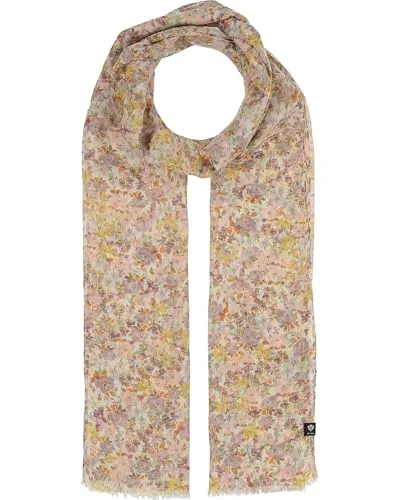 FRAAS Damen Schal Millefleur | 100% recyceltes Polyester | 50 x 180 cm - Eleganter Damen-Schal im Millefleur-Design, ideal für Büro und Freizeit. Aus 100% recyceltem Polyester, pflegeleicht und schnell trocknend. Vielseitig kombinierbar als Halstuch oder Stola – das perfekte Accessoire für stilbewusste Frauen.