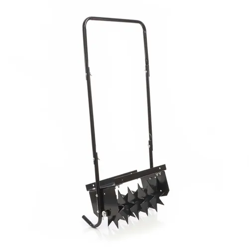 Wiltec Rasenlüfter 40 cm - Effektiver Vertikutierer mit 5 Stachel-Scheiben - Vertikutierer für optimale Rasenpflege mit 40 cm Arbeitsbreite und 6,4 cm Arbeitstiefe, fördert die Wurzelentwicklung und verbessert die Nährstoffversorgung.