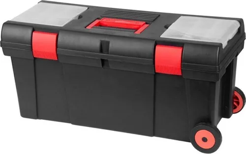 PROREGAL Kunststoff-Werkzeugkoffer Wagen 660x300x320mm verstellbarer Griff, max. 15kg