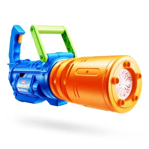 Bunch O Bubbles Gatling Seifenblasen-Blaster – Motorisierte XXL-Action mit LED-Effekt – 15.000 Bubbles pro Minute