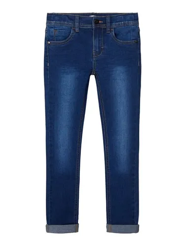 Name It Skinny-fit-Jeans Name It Jungen Skinny Jeanshose aus Stretch-Denim