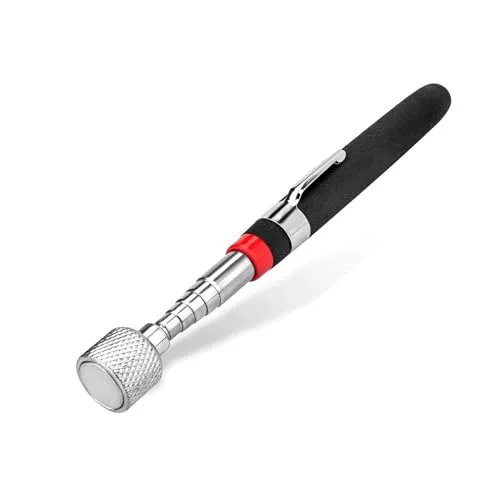 Pitlane Performance® 10kg Teleskop Magnetheber Magnetstift Stab-Magnet Werkzeug; Ausziehbares Pick-Up Tool Magnetstab, Magnetgreifer mit extrem starken Neodym Magnet (Teleskop-Magnet 10 kg)