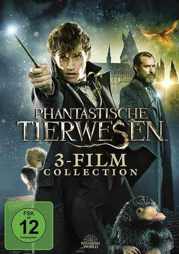 Phantastische Tierwesen 1+2+3 / 3-Film Collection # 3-DVD-NEU