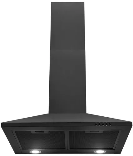 exquisit Wandhaube KH 60-8.3 in Schwarz