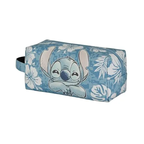 Disney Unisex 06864 Brick Plus Reise-Kosmetiktasche Aloha, Blau, Einheitsgröße