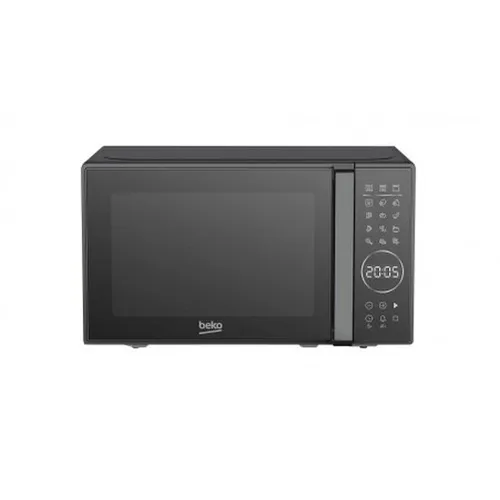 Beko MGC20130BB Mikrowelle - Kombi Ofen Schwarz 700W - Mikrowelle mit 20L Kapazität und 6 Programmen, ideal für schnelle und vielseitige Zubereitung. Kompakte Größe (44 cm Breite) passt perfekt in jede Küche.