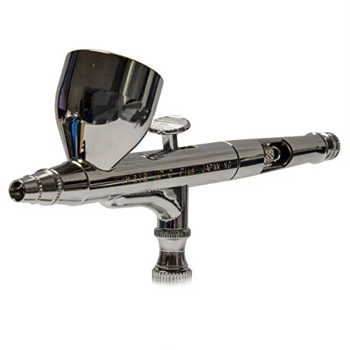 Iwata HP-C Plus Airbrushpistole 0,2mm - High Performance für präzise Anwendungen - Airbrush-Zubehör mit 0,2 mm Düse und Nadel, ideal für detailreiche Arbeiten und feine Linienführung.