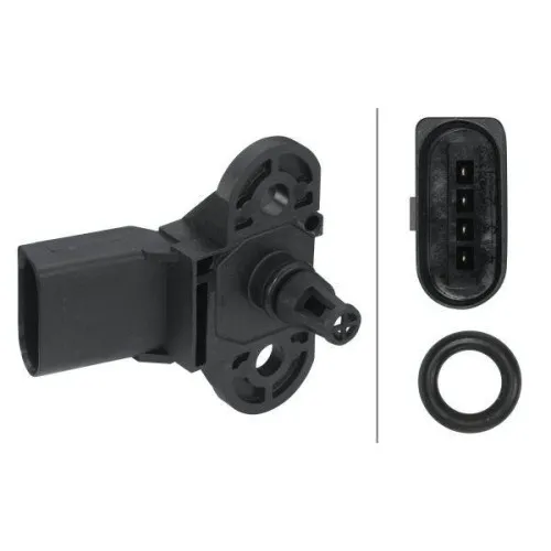 Hella Saugrohrdrucksensor 6PP 009 400-541 für Audi, Porsche, Seat, Skoda, VW