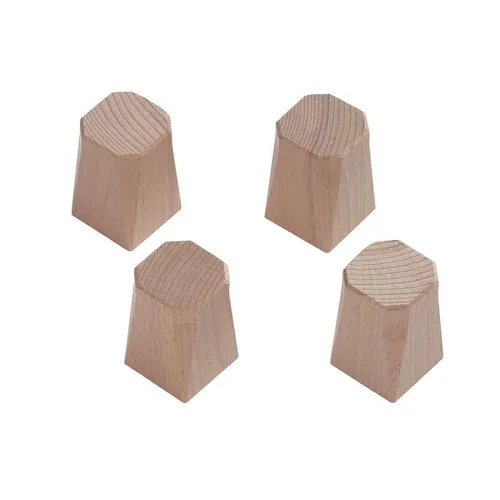 Tischfüße aus Buche für Carrom – Set für Carrombretter