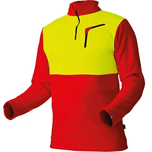 Pfanner warmes Micro-Fleece Shirt XXL, rot - Arbeitskleidung & Uniformen, warm und bequem für kalte Arbeitstage, ideal für Handwerk und Outdoor-Aktivitäten.