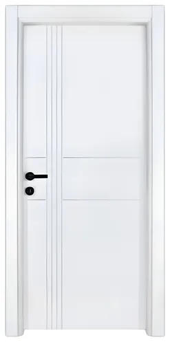 Weiße PVC-Tür BY-570 – Edle Designer Holztüren für jeden Raum - Moderne Kompletttür mit 1 Türblatt, universeller Anschlagrichtung und stilvollem PVC-Finish. Ideal für Wohnräume, bietet eine ansprechende Optik und hohe Funktionalität.