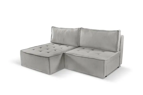 Kaiser Möbel Ecksofa Cappuccino, L-Form 200x140 cm