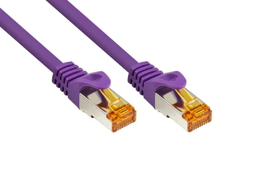 Kabelmeister Patchkabel Ethernet Netzwerkkabel, RJ45 Stecker gerade, RJ45 Stecker gerade (2500 cm)