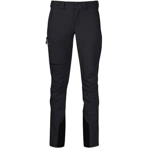 Bergans Funktionshose Breheimen Softshell Pants schwarz XL - Sportliche Funktionshose aus strapazierfähigem Polyamid-Mix, ideal für Bergsportaktivitäten. Komfortable Passform in Größe XL für optimale Bewegungsfreiheit.
