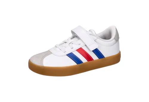 adidas Unisex Kinder VL Court 3.0 Schuhe - Outdoor Fitnessschuhe für Jungen mit regulärer Passform, aus Leder und Gummi-Cupsohle für optimalen Komfort und Halt.