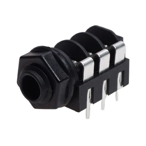 ✅Klinken Einbau Buchse 6,35mm Stereo mit Schalter Typ Neutrik NMJ6HFD2 Print