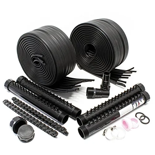 Wiltec Solar Poolheizung 605 x 80 cm - Poolheizung mit effizienter Sonnenenergienutzung, einfach zu installieren und kombinierbar für umweltfreundliches Poolvergnügen.