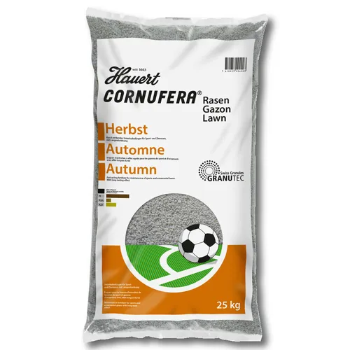 Hauert Cornufera Herbst Rasendünger 25 kg Herbstdünger Herbstrasendünger
