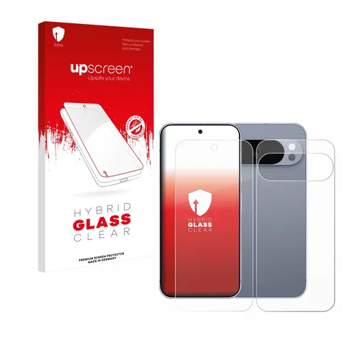 Display Panzerfolie Schutzglas für Google Pixel 10 Pro (Display+Rückseite)