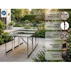 Kraft Werkzeuge Multifunktionstisch 3tlg. 100 x 60 x 73 cm