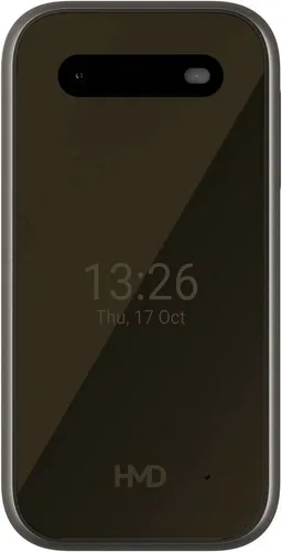 HMD 2660 Flip Black - Kompakter Klapphandy mit modernem Design - Handys und Smartphones, bietet einfache Bedienung und eine lange Akkulaufzeit für den Alltag.