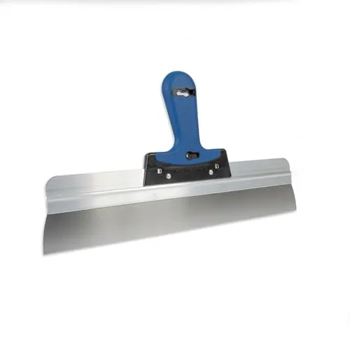 Karl Dahm Flächenspachtel 40 cm – Rostfreie Edelstahl-Spachtel mit ergonomischem Griff – Profi Werkzeug zum großflächigen Verspachteln von Wand- und Bodenflächen - für Profi & Heimwerker