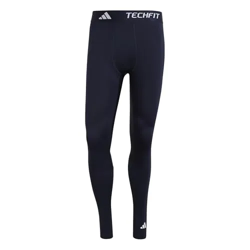adidas Herren TECHFIT COMPRESSION TRAINING LONG TIGHT, legend ink, S - Tights für Herren mit leichter bis mittlerer Kompression, AEROREADY Technologie für Feuchtigkeitsmanagement und anatomischem 3D-Design für optimale Bewegungsfreiheit.