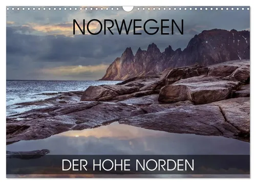 Norwegen - der hohe Norden (Wandkalender 2026 DIN A3 quer) - Erleben Sie die Schönheit Norwegens mit diesem eindrucksvollen Wandkalender. Ideal für Reisefans und Naturliebhaber – perfekt für Ihr Zuhause oder Büro.