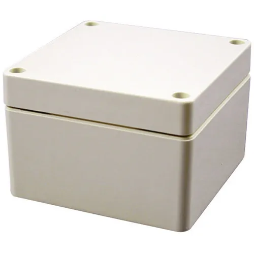 Hammond Electronics 1554EGY Universal-Gehäuse 90 x 90 x 60 ABS Lichtgrau (...