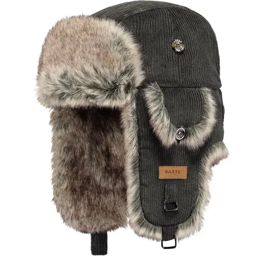 Barts Unisex Rib Bomber Fliegermütze - Stylische Wärme für Outdoor-Abenteuer - Herren Mützen & Stirnbänder für Wanderer und Bergsportler, aus weichem Rippstrick mit Kunstfellfutter, verstellbar für optimalen Sitz und Schutz bei kaltem Wetter.