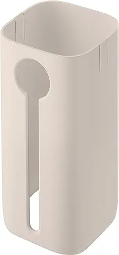 ZWILLING FRESH & SAVE CUBE Cover für Box Größe 3S, Schutz vor Sonnenlicht, Füllstandanzeige, BPA-freier Kunststoff, Farbe Elfenbein
