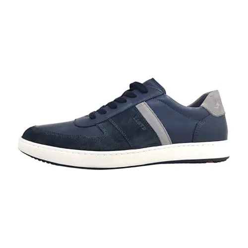 LLOYD Herren Halbschuhe Bosco - Stilvolle Low-Top Sneaker für Business und Freizeit - Herren-Sneaker aus Glattleder und Rauleder mit lose Einlage, ideal für den täglichen Gebrauch und komfortabel bei jedem Schritt.