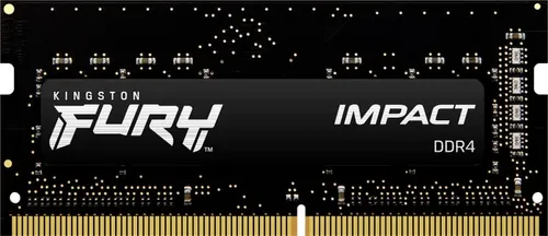 Kingston FURY Impact 8 GB DDR4-RAM - Leistungsstarker SODIMM-Arbeitsspeicher mit 3200 MHz, ideal für Notebooks. Plug-and-Play für automatische Übertaktung, Intel XMP-Ready und AMD Ryzen-kompatibel.