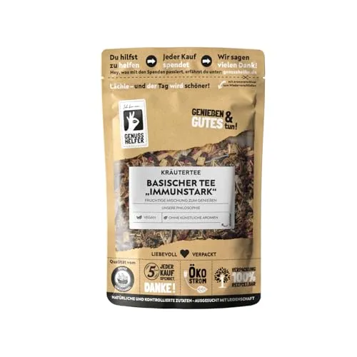 Bremer Gewürzhandel Basentee Immunstark, loser Tee mit Vitamin C & Zink, 80g