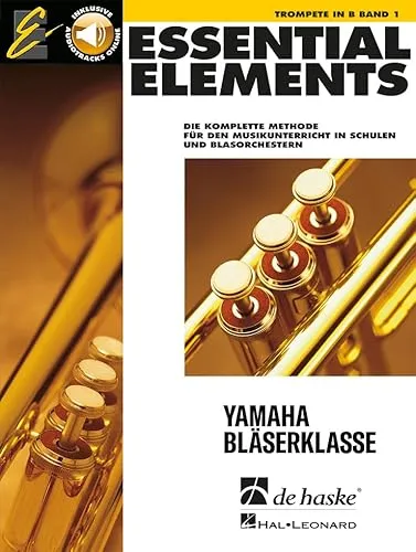 Essential Elements Band 1 für Trompete - Liederbuch für Orchester mit Online-Audio, die umfassende Methode für effektiven Musikunterricht in Schulen und Blasorchestern.