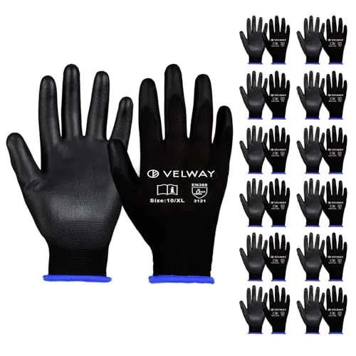 Schutzhandschuhe Schwarz von Velway