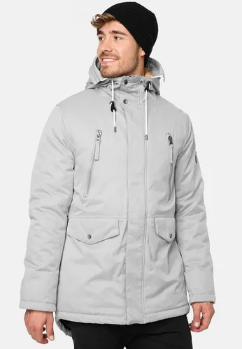 Indicode Winterjacke Loaf - Funktionale Winterjacke mit wärmender Wattierung, verstellbarer Kapuze und praktischen Taschen. Ideal für kalte Tage und sportlichen Stil.
