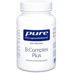 Pure Encapsulations B Complex Plus - Hochdosiertes B-Vitamin-Komplexpräparat, unterstützt gesunde Nerven und Psyche für herausfordernde Tage