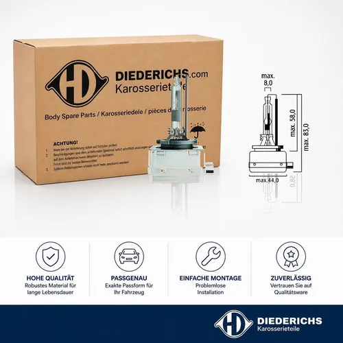 Diederichs Glühlampe LID10003 für Fernscheinwerfer