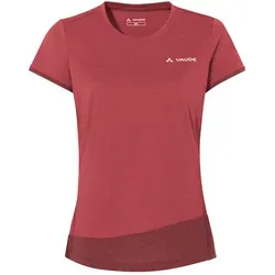 Vaude Damen Sveit T-Shirt Größe XS, rot - Funktionelles Kurzarmshirt aus geruchshemmendem Material, ideal für aktive Frauen und Outdoor-Aktivitäten.