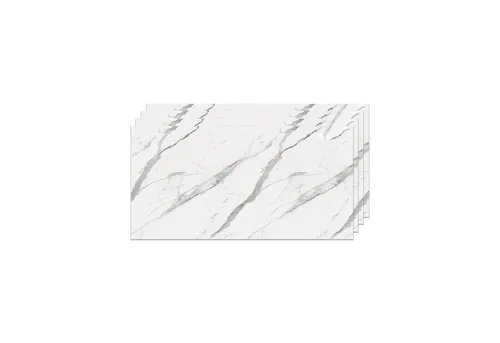 IZODEKOR 3D Wandpaneel IZODEKOR Wandverkleidung Marmoroptik 120x60cm Alternative zu Badfliese, Direkt auf Fliesen montierbar, fleckenabweisend