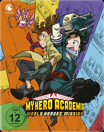 My Hero Academia: World Heroes' Mission - Limited Edition Steelbook - Filme, exklusive Steelbook-Edition mit hochwertigem Artwork und Freigabe ab 12 Jahren.