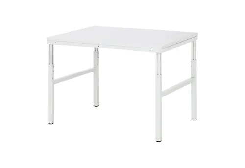 Rau Basis-Arbeitstisch 1200x900mm - Höhenverstellbar & Robust - Vielseitiger Arbeitstisch für DIY- und Heimwerkerprojekte. Stufenlos höhenverstellbar von 650 bis 1000 mm, mit stabiler Arbeitsplatte und hoher Tragfähigkeit von 450 kg. Ideal für Werkstätten und Garagen.