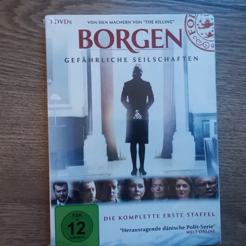 DVD Box - BORGEN - 1. Staffel - NEU/OVP - Filme: Entdecken Sie die packende erste Staffel von BORGEN auf DVD, neu und originalverpackt für ein unvergessliches Fernseherlebnis.
