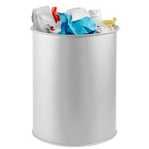 DURABLE Papierkorb 15,0 l lichtgrau, 1 St.