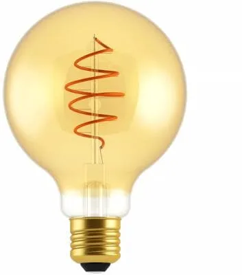 Nordlux Deco E27 G95 Spiral Dim, 4,9W, 400lm, 2200K, goldfarben (2080182758)