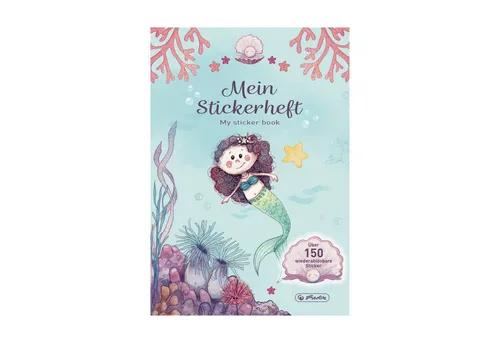 Herlitz Stickerbuch Herlitz Stickerheft A5 Mermaid FSC