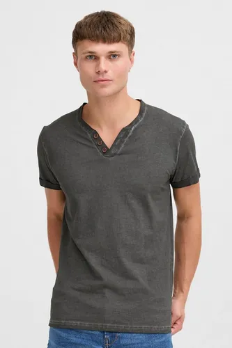 !Solid Rundhalsshirt SDTino Kurzarmshirt mit Knopfleiste von Solid